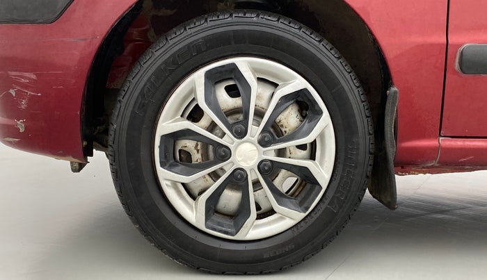 2011 Hyundai Santro Xing GL PLUS, Petrol, Manual, 62,210 km, Left Front Wheel