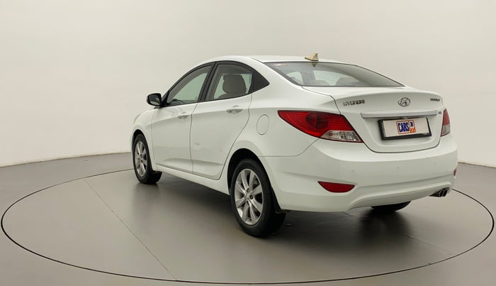 2011 Hyundai Verna FLUIDIC 1.6 VTVT SX, Petrol, Manual, 76,979 km, Left Back Diagonal