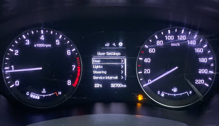 2017 Hyundai Elite i20 ASTA 1.2 (O), Petrol, Manual, 32,728 km, Odometer Image