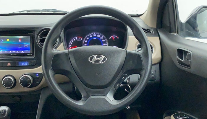 2013 Hyundai Grand i10 MAGNA 1.2 KAPPA VTVT, Petrol, Manual, 14,130 km, Steering Wheel Close Up