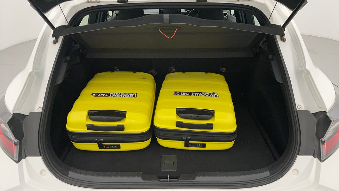 Boot Inside View with Luggage
