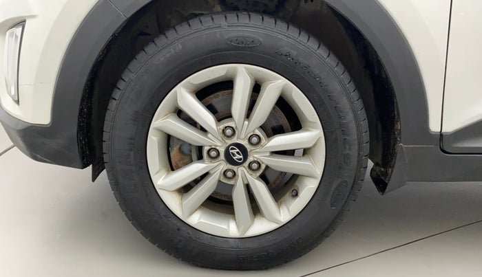 2016 Hyundai Creta SX 1.6 DIESEL, Diesel, Manual, 73,412 km, Left Front Wheel