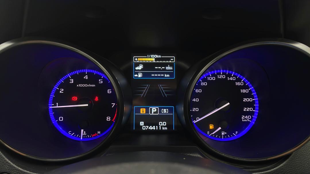 2017 Subaru Liberty 2.5i, Automatic, 74411 km, Odometer View