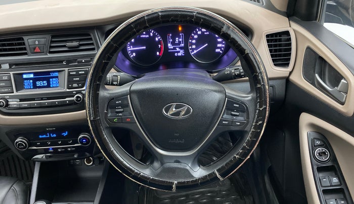 2015 Hyundai Elite i20 SPORTZ 1.2, Petrol, Manual, 1,01,887 km, Steering Wheel Close Up