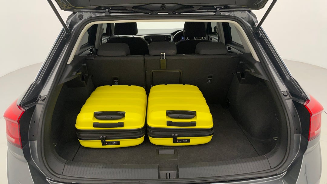 Boot Inside View with Luggage