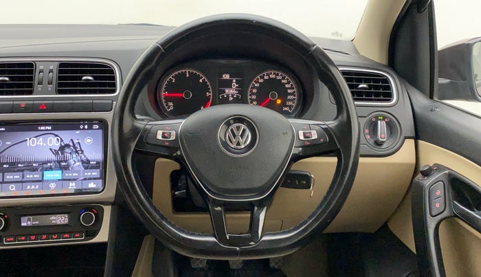 2017 Volkswagen Ameo HIGHLINE PLUS 1.5L 16 ALLOY, Diesel, Manual, 90,366 km, Steering Wheel Close Up