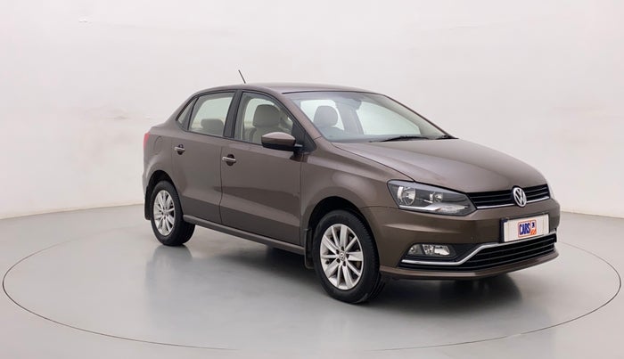 2017 Volkswagen Ameo HIGHLINE PLUS 1.5L 16 ALLOY, Diesel, Manual, 90,366 km, Right Front Diagonal