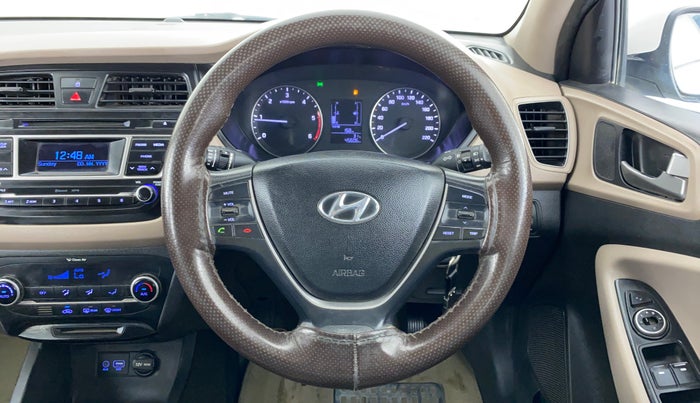2015 Hyundai Elite i20 SPORTZ 1.4, Diesel, Manual, 46,596 km, Steering Wheel Close Up