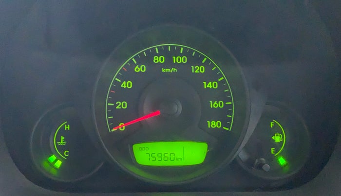 2013 Hyundai Eon ERA PLUS, Petrol, Manual, 76,025 km, Odometer Image
