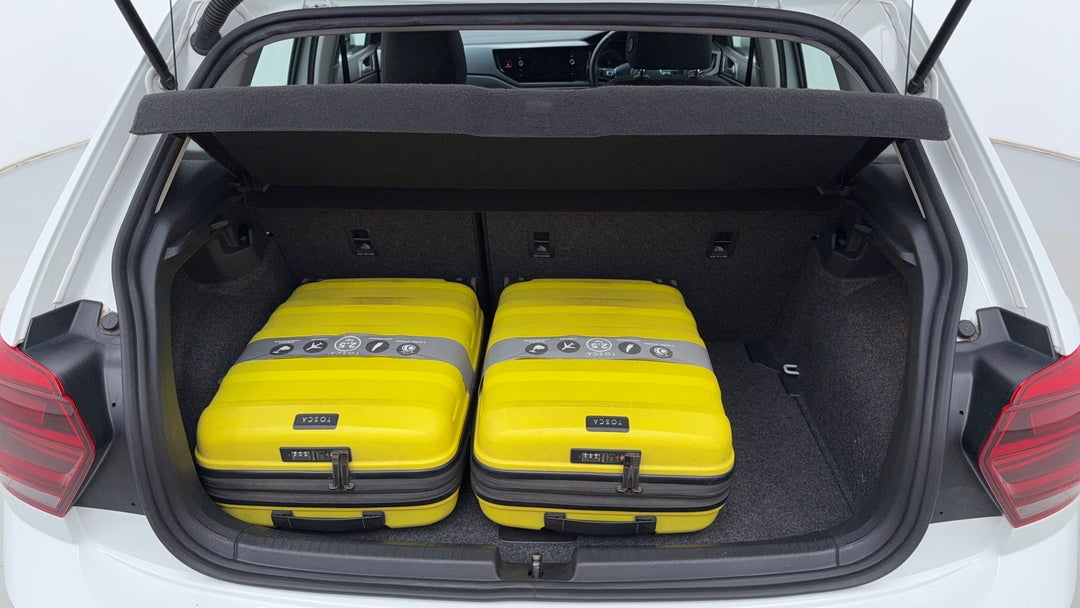 Boot Inside View with Luggage