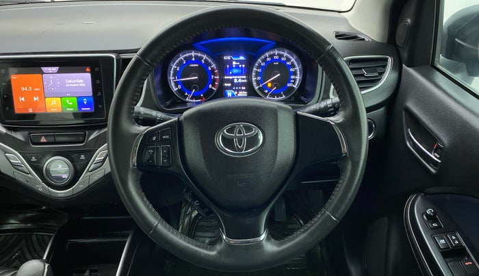 2019 Toyota Glanza V CVT, Petrol, Automatic, 68,576 km, Steering Wheel Close Up