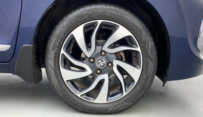 2019 Toyota Glanza V CVT, Petrol, Automatic, 68,576 km, Right Front Wheel