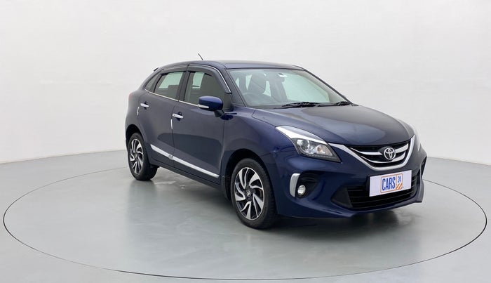 2019 Toyota Glanza V CVT, Petrol, Automatic, 68,576 km, Right Front Diagonal
