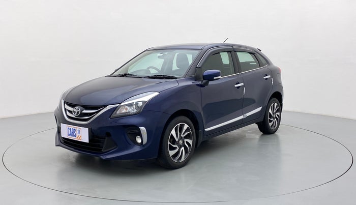 2019 Toyota Glanza V CVT, Petrol, Automatic, 68,576 km, Left Front Diagonal