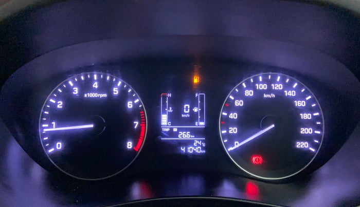 2017 Hyundai Elite i20 SPORTZ 1.2, Petrol, Manual, 41,424 km, Odometer View