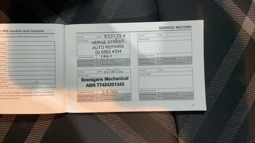 2022 MG Mg3 Auto Core, Automatic, 25012 km, Service History