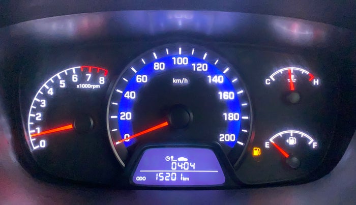 2018 Hyundai Xcent S 1.2, Petrol, Manual, 15,201 km, Odometer Image