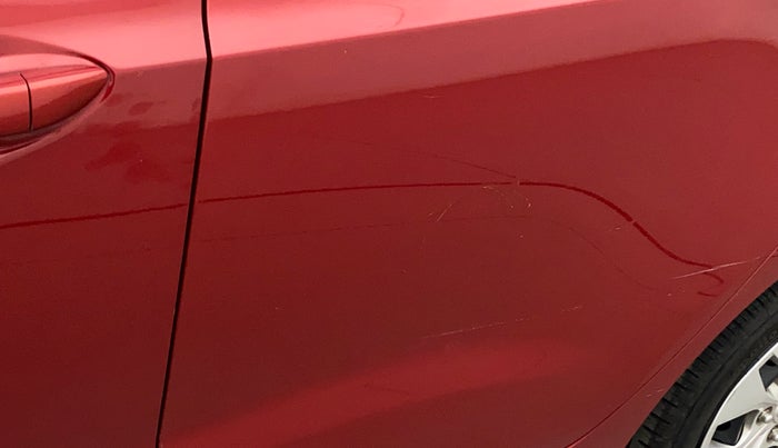 2018 Hyundai Xcent S 1.2, Petrol, Manual, 15,201 km, Rear left door - Minor scratches
