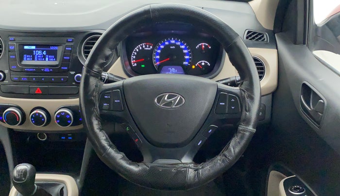 2018 Hyundai Xcent S 1.2, Petrol, Manual, 15,201 km, Steering Wheel Close Up