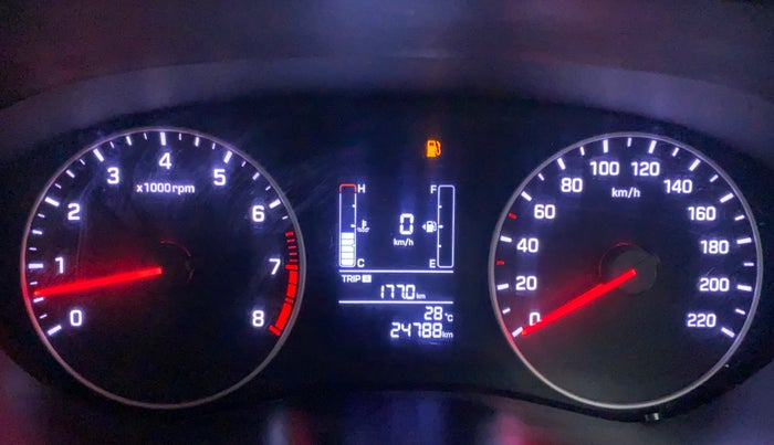2018 Hyundai Elite i20 ASTA 1.2, CNG, Manual, 24,832 km, Odometer Image