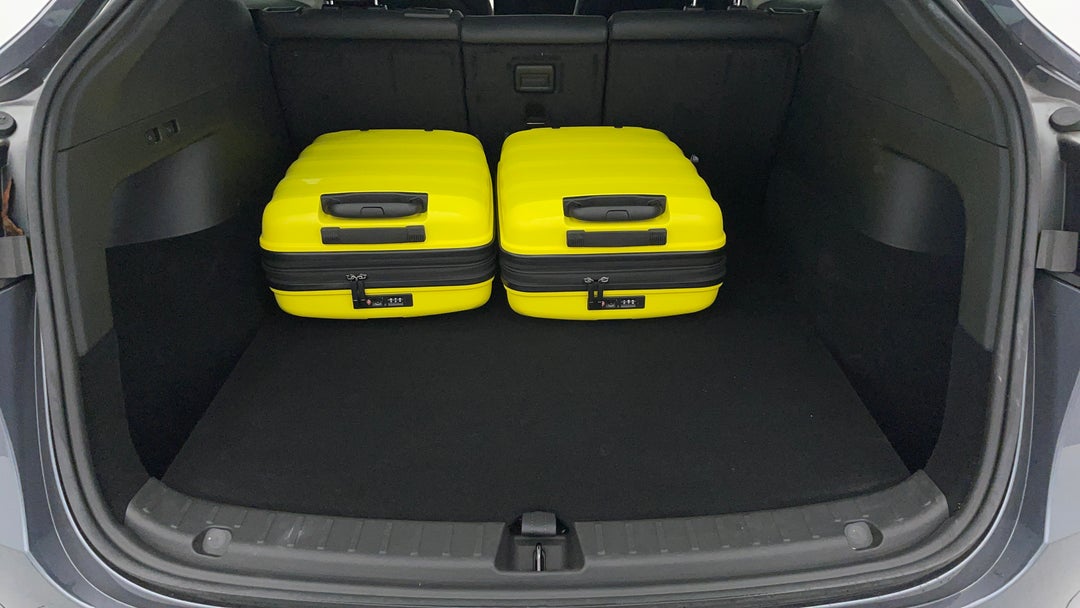 Boot Inside View with Luggage