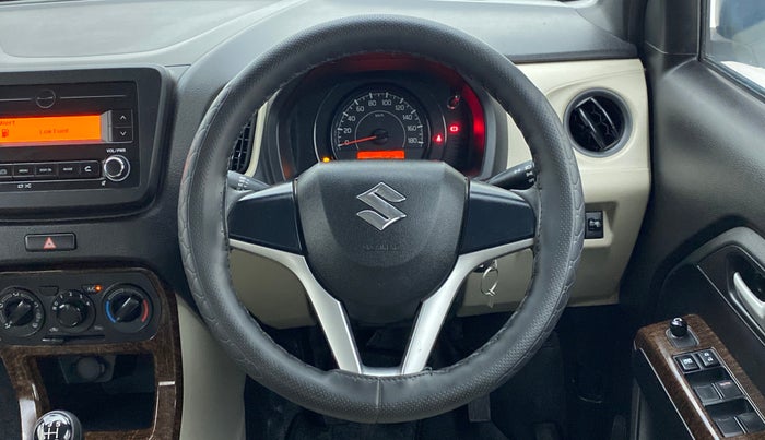 2020 Maruti New Wagon-R VXI 1.0, Petrol, Manual, 3,613 km, Steering Wheel Close Up