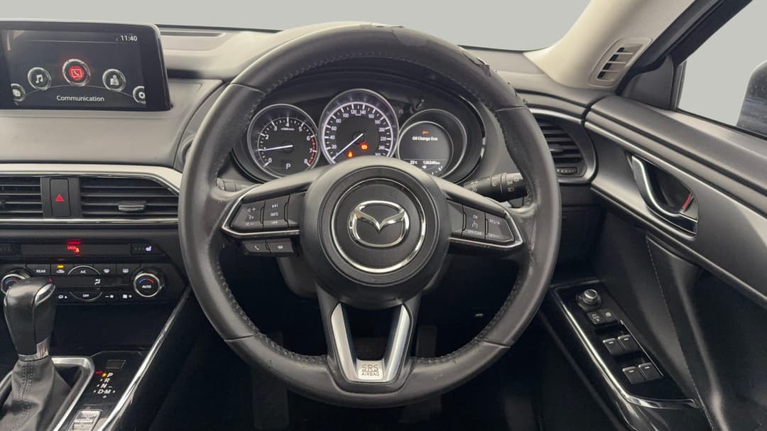 2017 Mazda CX-9 Touring (FWD), Automatic, 126240 km, Steering Wheel Close-up