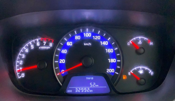 2015 Hyundai Xcent S 1.2, Petrol, Manual, 33,138 km, Odometer Image