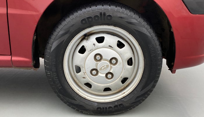 2011 Hyundai Santro Xing GL PLUS, Petrol, Manual, 65,759 km, Right Front Wheel