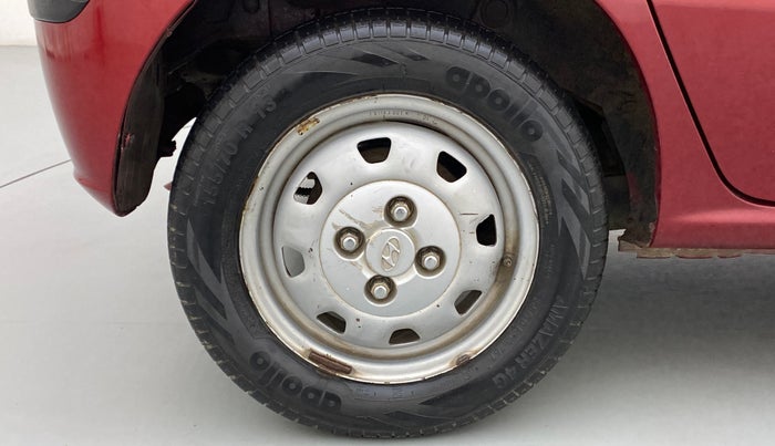 2011 Hyundai Santro Xing GL PLUS, Petrol, Manual, 65,759 km, Right Rear Wheel
