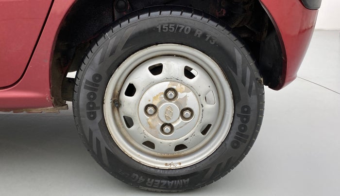 2011 Hyundai Santro Xing GL PLUS, Petrol, Manual, 65,759 km, Left Rear Wheel