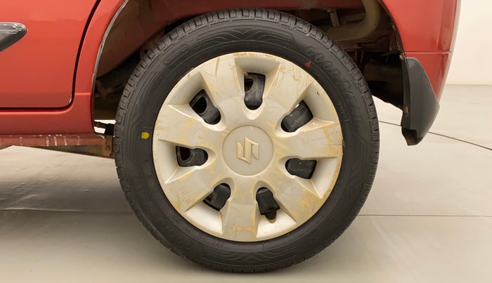 2013 Maruti Alto K10 VXI, Petrol, Manual, 90,399 km, Left Rear Wheel
