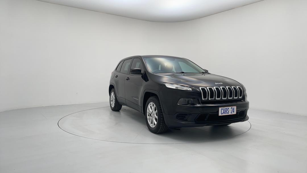 2015 Jeep Cherokee Sport (4x2), Automatic, 106747 km, Right Front Diagonal (45- Degree) View