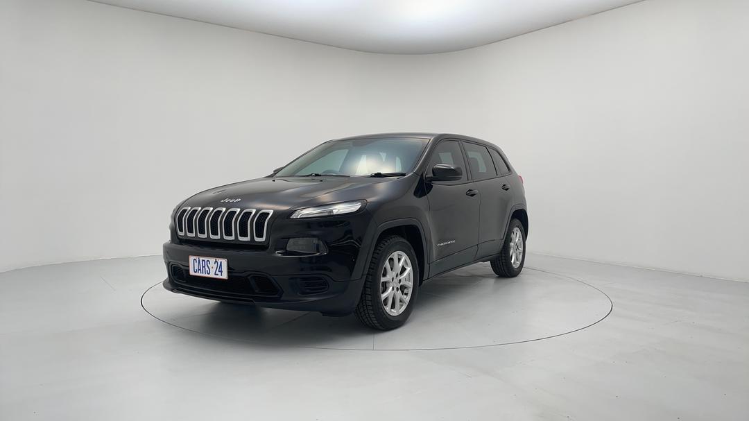 2015 Jeep Cherokee Sport (4x2), Automatic, 106747 km, Left Front Diagonal (45- Degree) View