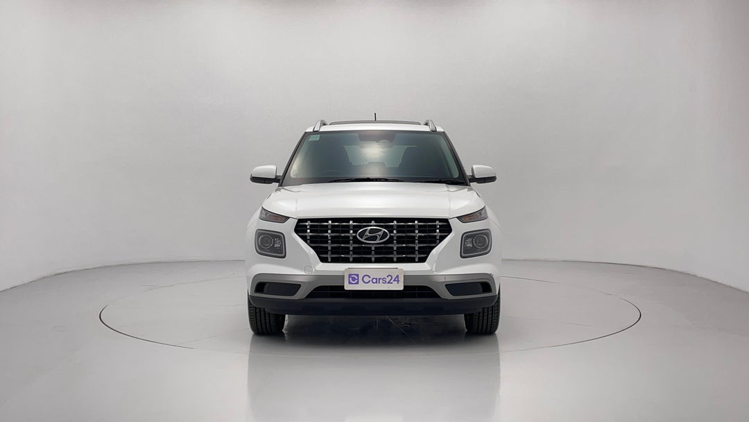 2023 Hyundai Venue Elite (black) Sunroof, Automatic, 15756 km, Front View