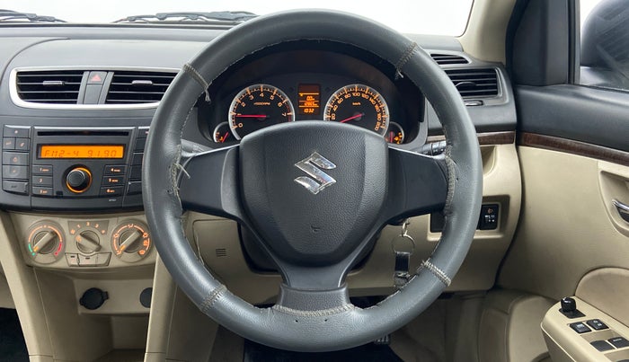 2014 Maruti Swift Dzire VXI, Petrol, Manual, 12,911 km, Steering Wheel Close Up
