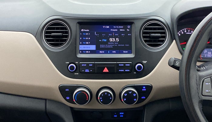 2017 Hyundai Grand i10 SPORTZ (O) 1.2 AT VTVT, Petrol, Automatic, 22,013 km, Air Conditioner