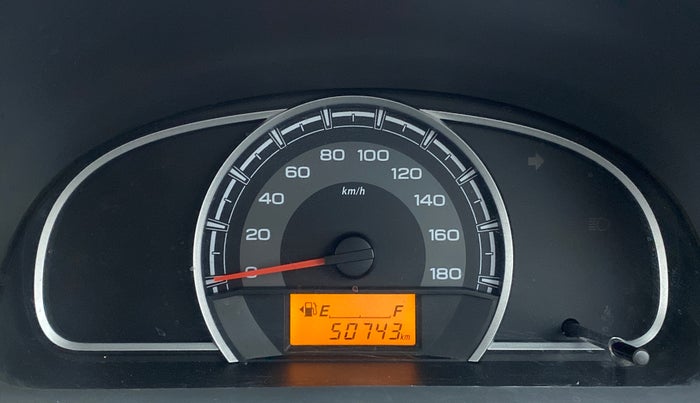2017 Maruti Alto 800 LXI, Petrol, Manual, 50,749 km, Odometer Image