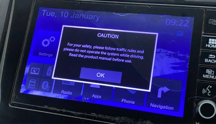 2017 Honda WR-V 1.5 i-DTEC VX MT, Diesel, Manual, 98,264 km, Infotainment system - GPS Card not working/missing