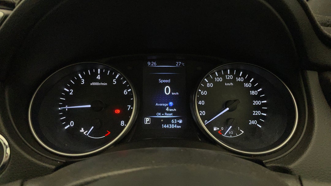 2018 Nissan Qashqai Ti, Automatic, 144384 km, Odometer View