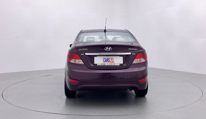 2012 Hyundai Verna FLUIDIC 1.6 CRDI SX OPT AT, Diesel, Automatic, 90,619 km, Back/Rear View