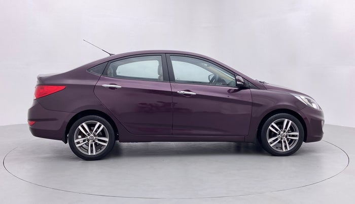 2012 Hyundai Verna FLUIDIC 1.6 CRDI SX OPT AT, Diesel, Automatic, 90,619 km, Right Side View
