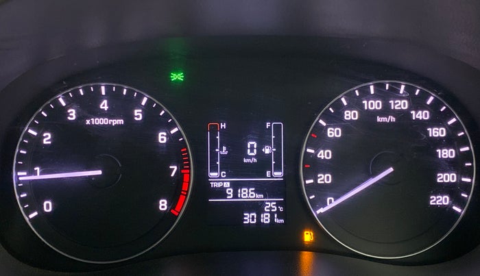 2016 Hyundai Creta 1.6 E + VTVT, Petrol, Manual, 30,221 km, Odometer Image