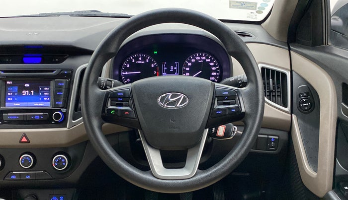 2016 Hyundai Creta 1.6 E + VTVT, Petrol, Manual, 30,221 km, Steering Wheel Close Up