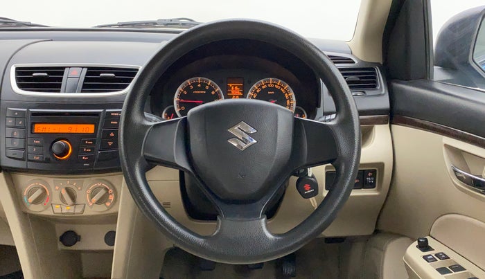 2012 Maruti Swift Dzire VXI, Petrol, Manual, 75,545 km, Steering Wheel Close Up