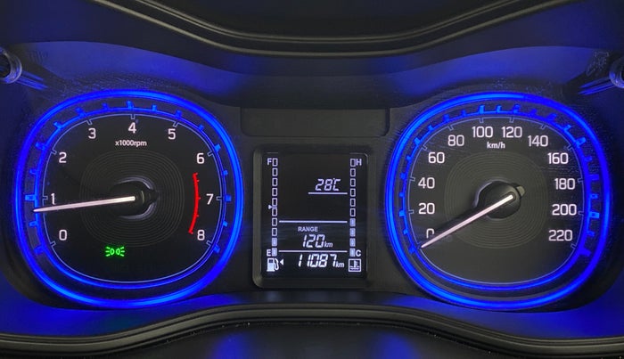 2021 Toyota URBAN CRUISER PREMIUM MT, Petrol, Manual, 11,121 km, Odometer Image