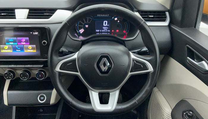 2019 Renault TRIBER 1.0 RXZ, Petrol, Manual, 16,471 km, Steering Wheel Close Up