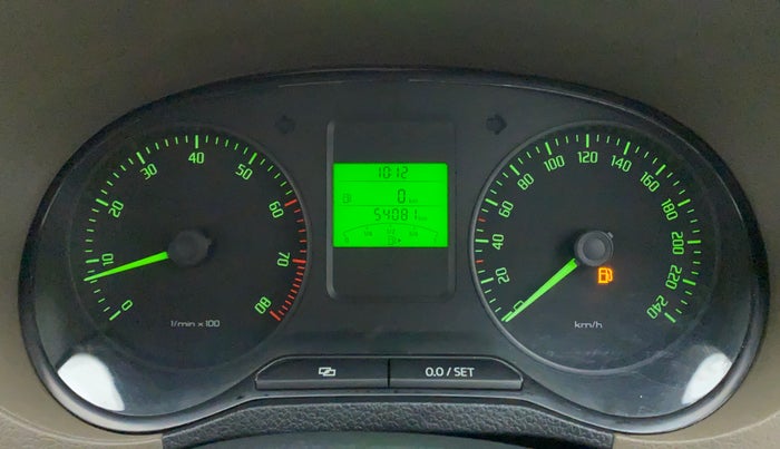 2014 Skoda Rapid AMBITION 1.6 MPI MT PLUS, Petrol, Manual, 54,004 km, Odometer Image