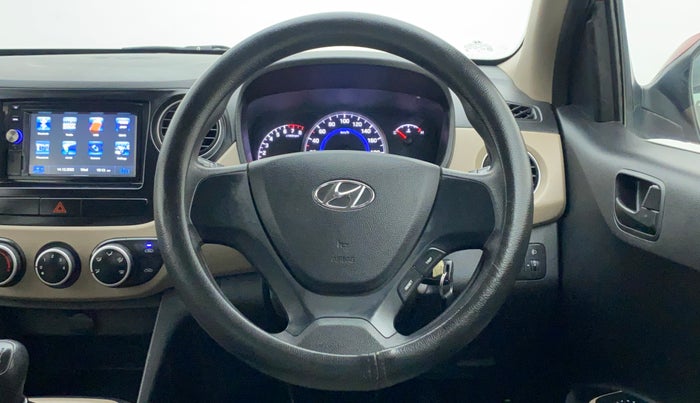 2017 Hyundai Grand i10 MAGNA 1.2 KAPPA VTVT, Petrol, Manual, 24,112 km, Steering Wheel Close Up