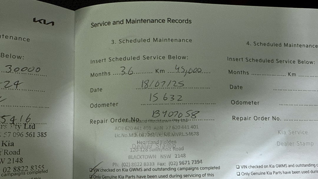 2021 Kia Picanto Gt-line (pe), Automatic, 17832 km, Service History